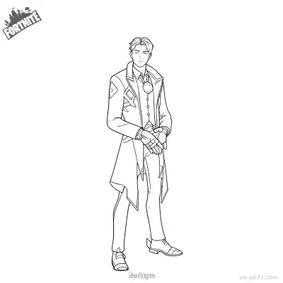 Free printable Montague 02 Coloring Page - Free PDF Printable Fortnite Coloring Sheets coloring page